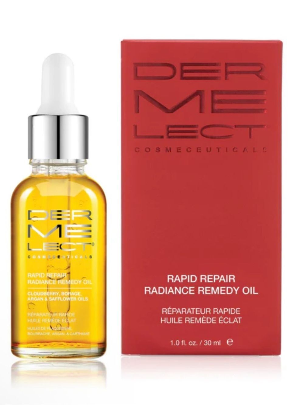 Dermelect RAPID REPAIR Radiance Remedy Oil | Brightening Face Oil, 1oz